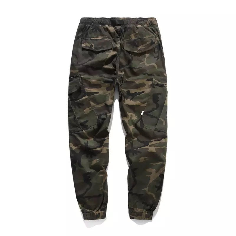 Jogger Cargo Camouflage Doublé Polaire - Militaire Hiver Chaud