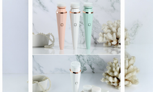 Brosse Nettoyante Faciale Électrique 4-en-1 USB Rechargeable - 3 Vitesses