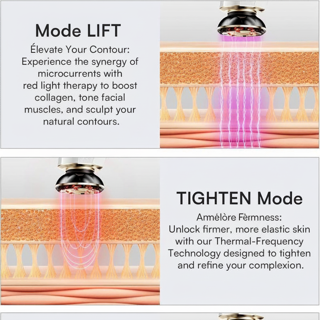 Mode LIFT et Mode TIGHTEN - Explication Technologique
