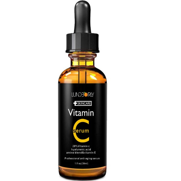 Sérum Vitamine C 20% + Acide Hyaluronique Anti-Âge 30ml - LUNDORLY