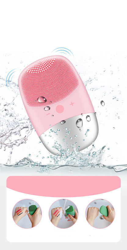 Brosse Nettoyante Silicone Massage Facial USB