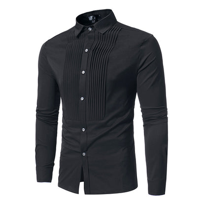 Chemise Smoking Élégante - Mariage & Cérémonie - Coupe Slim