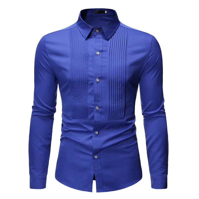 Chemise Smoking Élégante - Mariage & Cérémonie - Coupe Slim