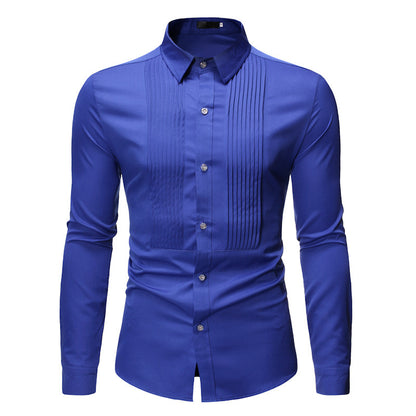 Chemise Smoking Élégante - Mariage & Cérémonie - Coupe Slim