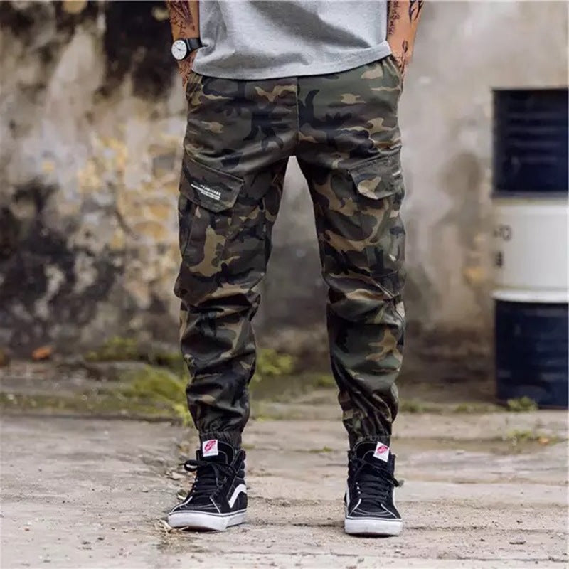 Jogger Cargo Camouflage Doublé Polaire - Militaire Hiver Chaud