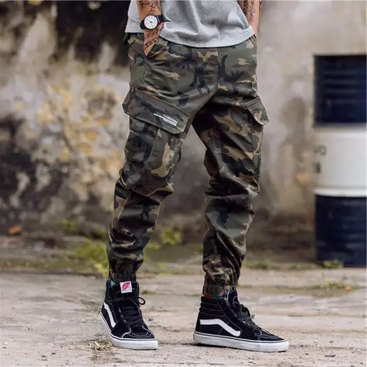 Jogger Cargo Camouflage Doublé Polaire - Militaire Hiver Chaud