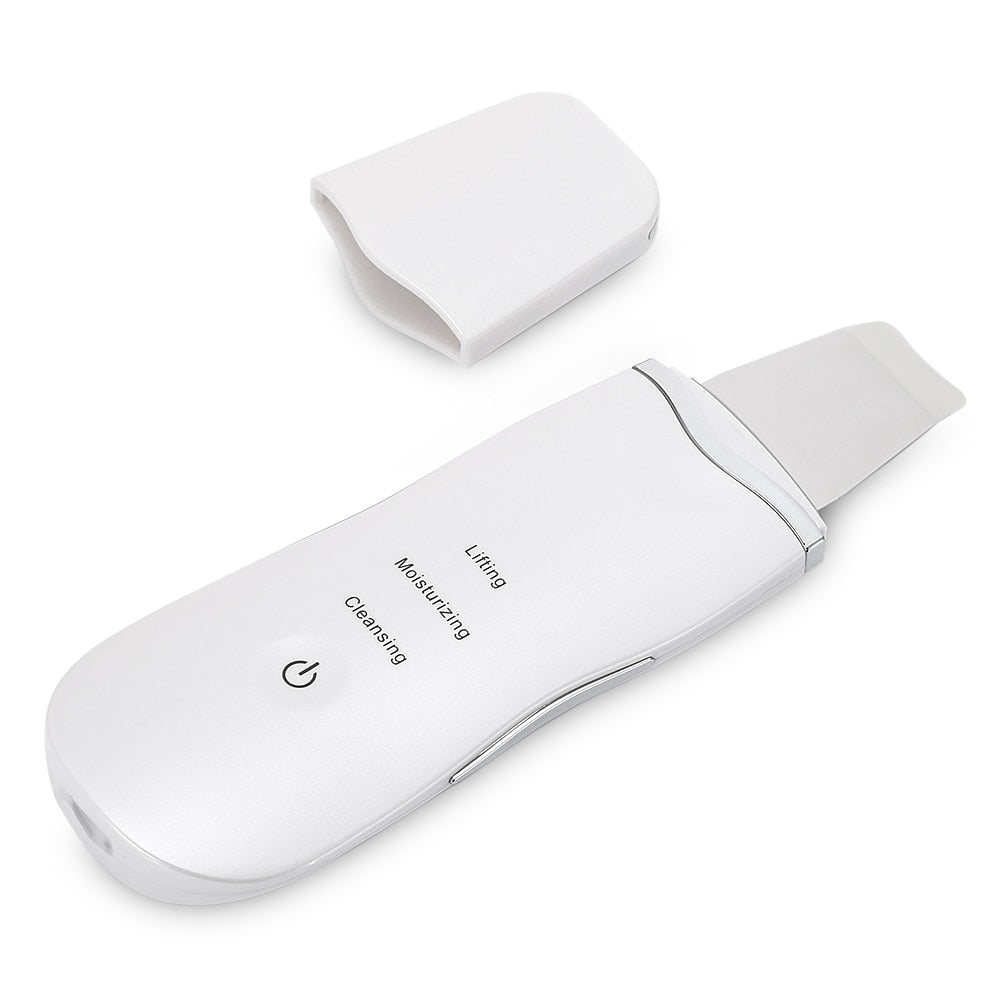 Appareil de Nettoyage Facial Ultrasonique - Éliminateur de Points Noirs et Pores - Gommage Visage Rechargeable