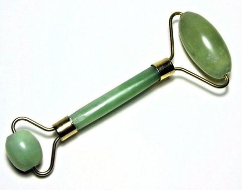 Rouleau de Jade Facial Massage Quartz Rose Jade Vert - Anti-Rides Lifting