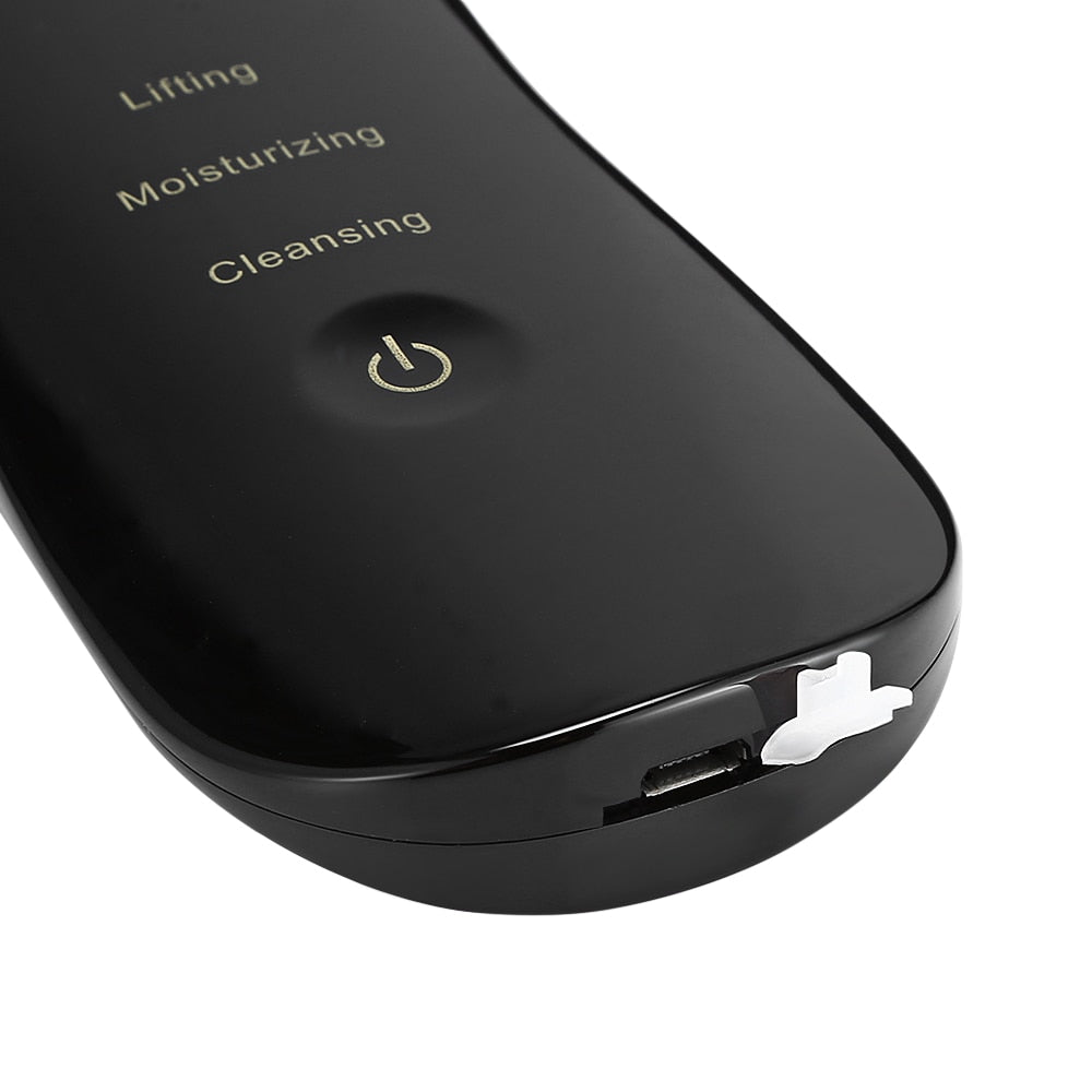 Appareil de Nettoyage Facial Ultrasonique - Éliminateur de Points Noirs et Pores - Gommage Visage Rechargeable