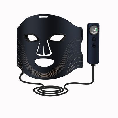 Masque LED Photonique Infrarouge - Soin Anti-Âge Professionnel à Domicile