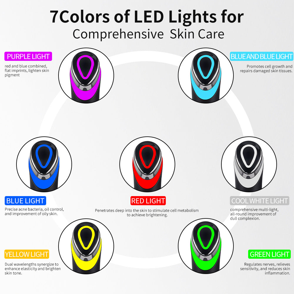 Thérapie LED Photonique 7 Couleurs pour le Visage"