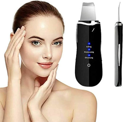 Appareil de Nettoyage Facial Ultrasonique - Éliminateur de Points Noirs et Pores - Gommage Visage Rechargeable