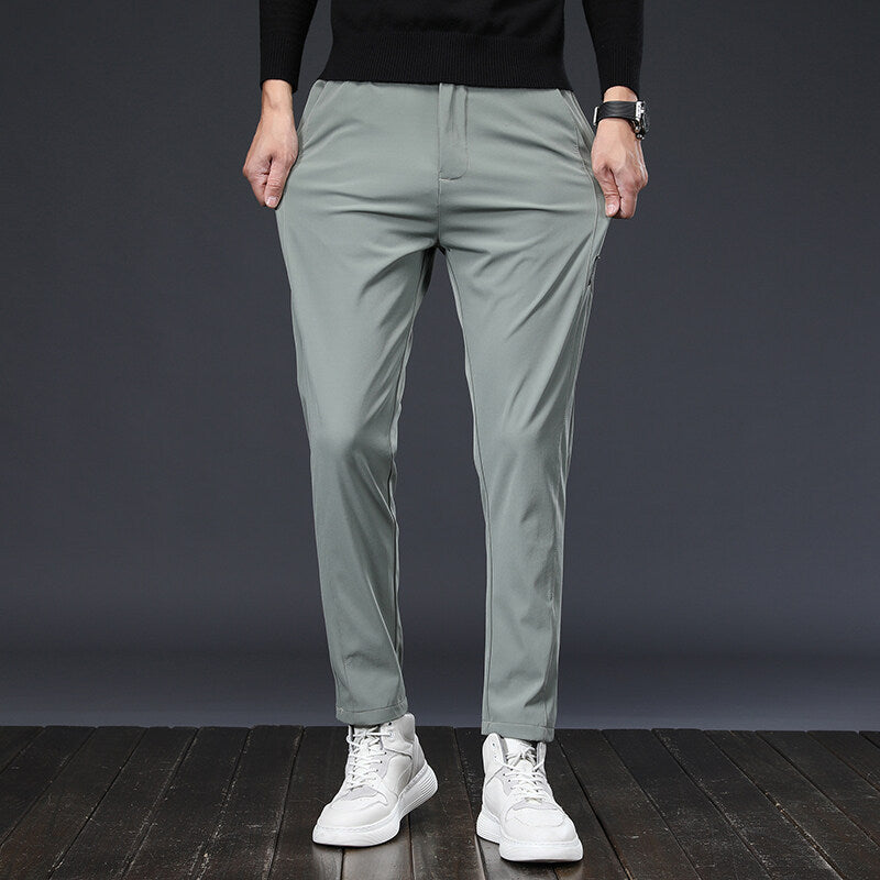 Pantalon Décontracté Mode pour Homme - Couleur Unie Coupe Ample