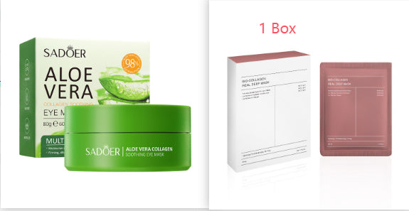 SADOER Masque Yeux Aloe Vera Collagène