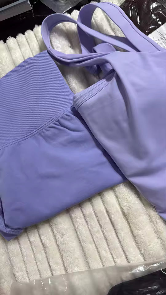 Brassière Sport Croisée Dos Nu – Maintien Yoga & Fitness Femme | W1253