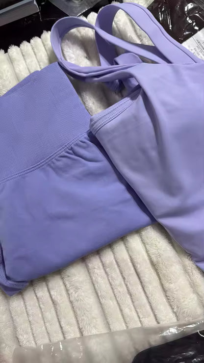 Brassière Sport Croisée Dos Nu – Maintien Yoga & Fitness Femme | W1253