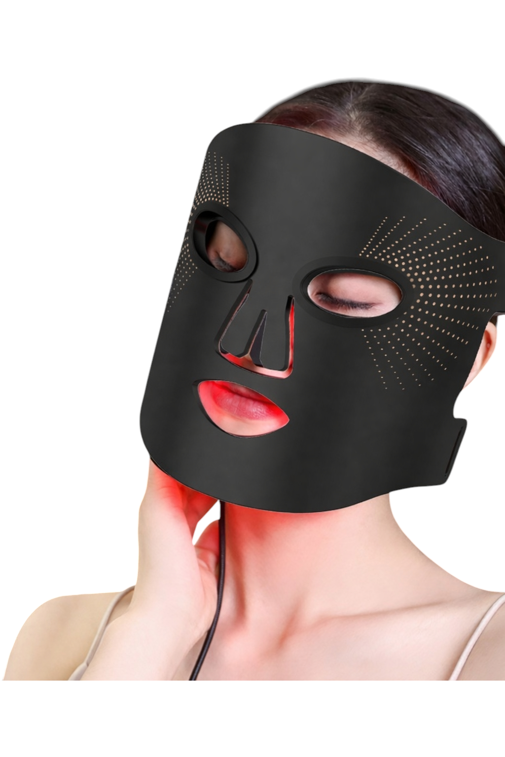Masque LED Photonique Anti-Âge - Traitement Professionnel Visage