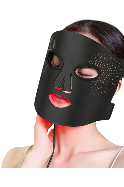 Masque LED Photonique Anti-Âge - Traitement Professionnel Visage