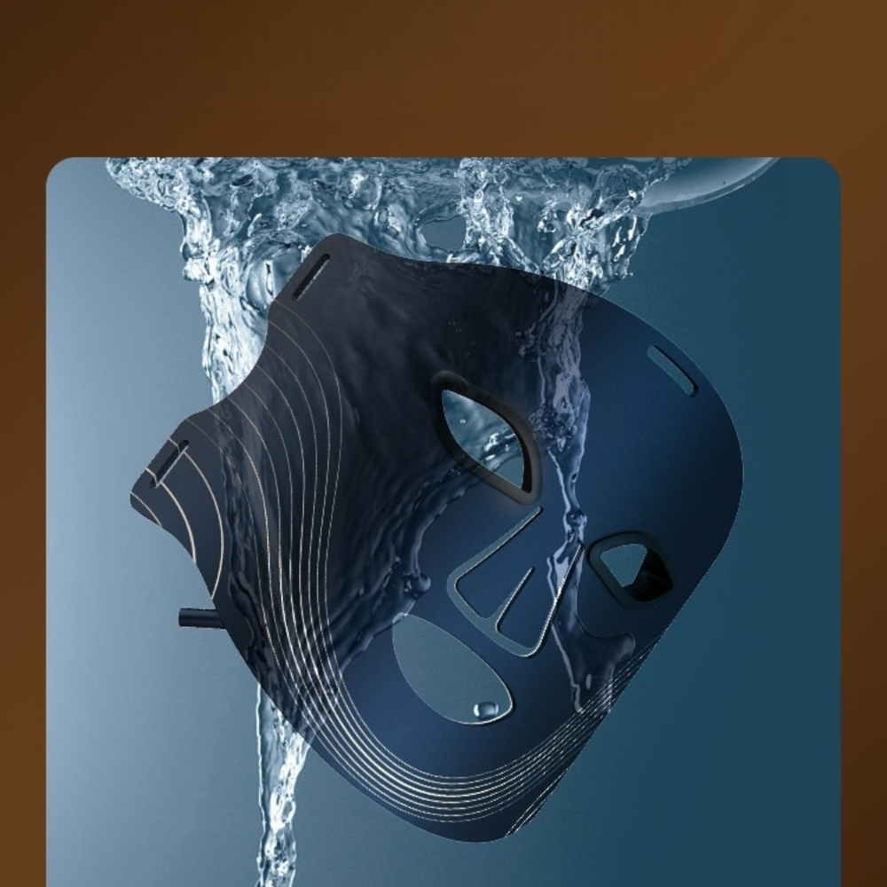 Masque LED Photonique Infrarouge - Soin Anti-Âge Professionnel à Domicile