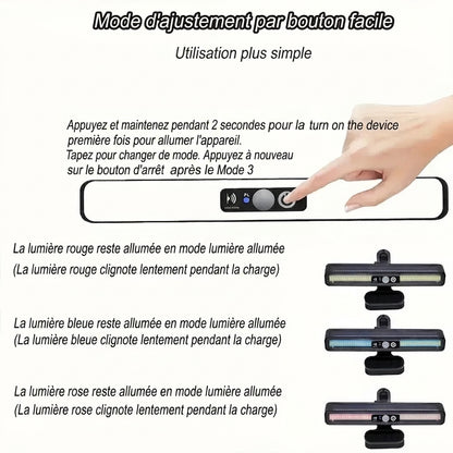 Lampe Solaire COB 1500LM – Détection 270°, 3 Modes, IP65