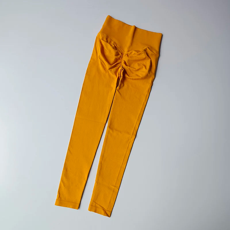 Legging Yoga Seamless Taille Haute Femme – Booty Lift Gainant | K1066