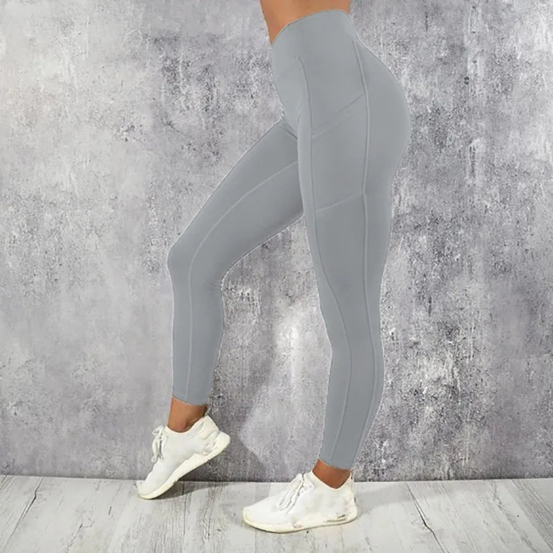Legging Sport Taille Haute avec Poche – Gainant Booty Lift Femme | MODX