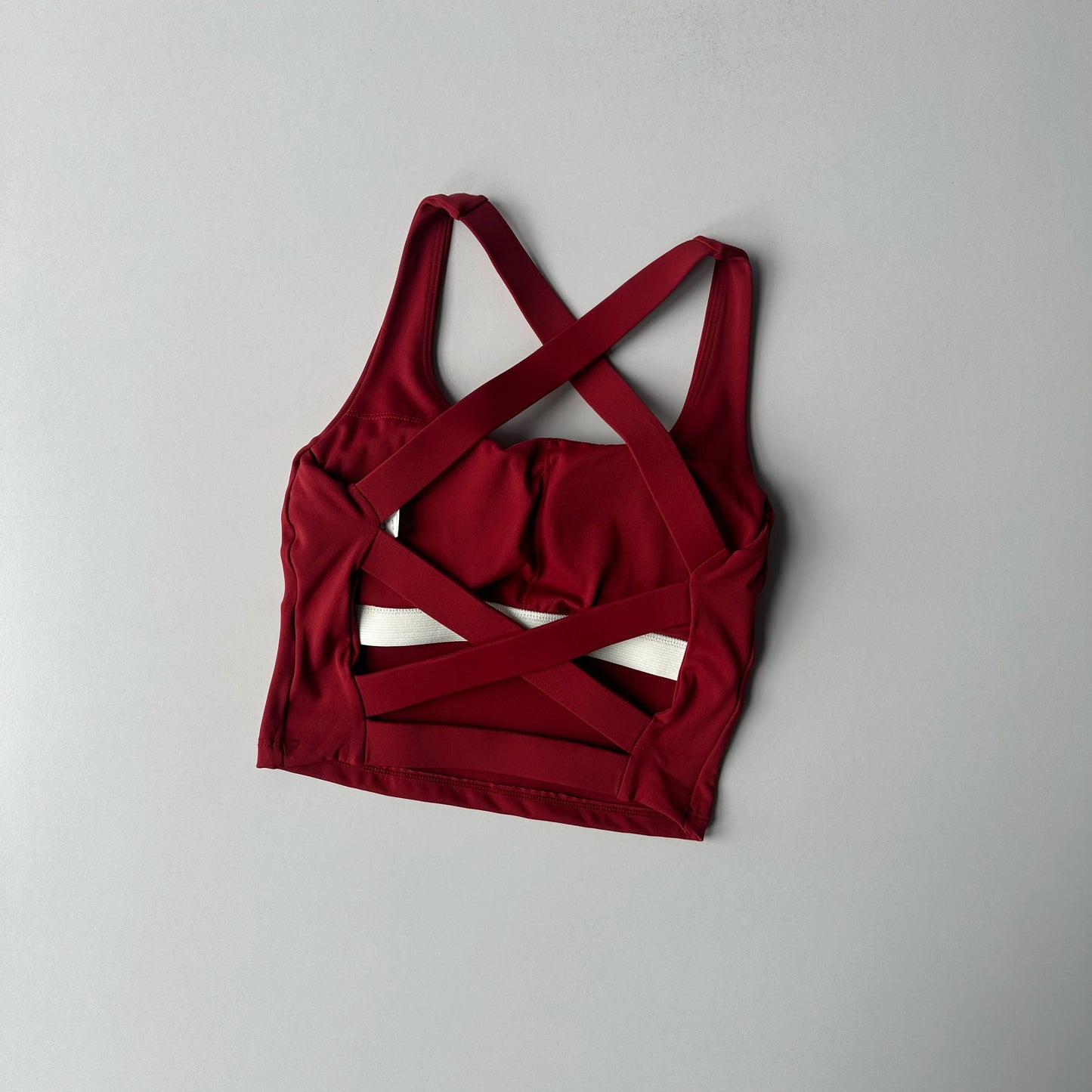 Brassière Sport Croisée Dos Nu – Maintien Yoga & Fitness Femme | W1253