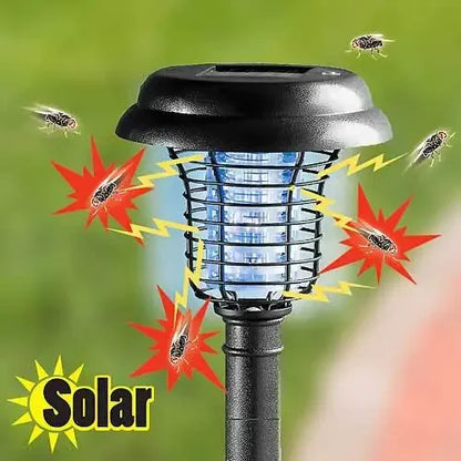 Solar Mosquito Killer Lamp – Outdoor Waterproof UV Trap