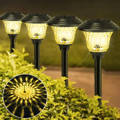 Solar Path Light – RGB & Warm White, IP67 Waterproof