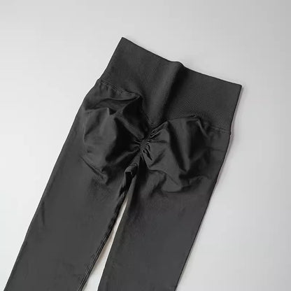 Legging Yoga Seamless Taille Haute Femme – Booty Lift Gainant | K1066