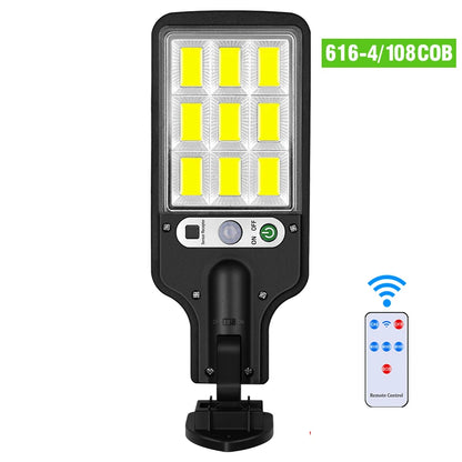 Lampe Solaire COB 1500LM – Détection 270°, 3 Modes, IP65