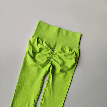 Legging Yoga Seamless Taille Haute Femme – Booty Lift Gainant | K1066