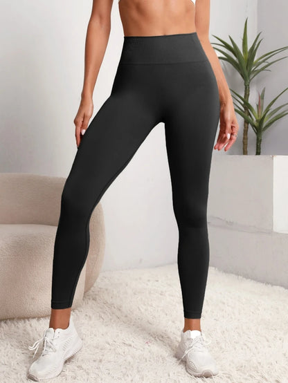 Legging Yoga Sans Coutures Taille Haute Femme – Gainant 4 Directions | XS–L