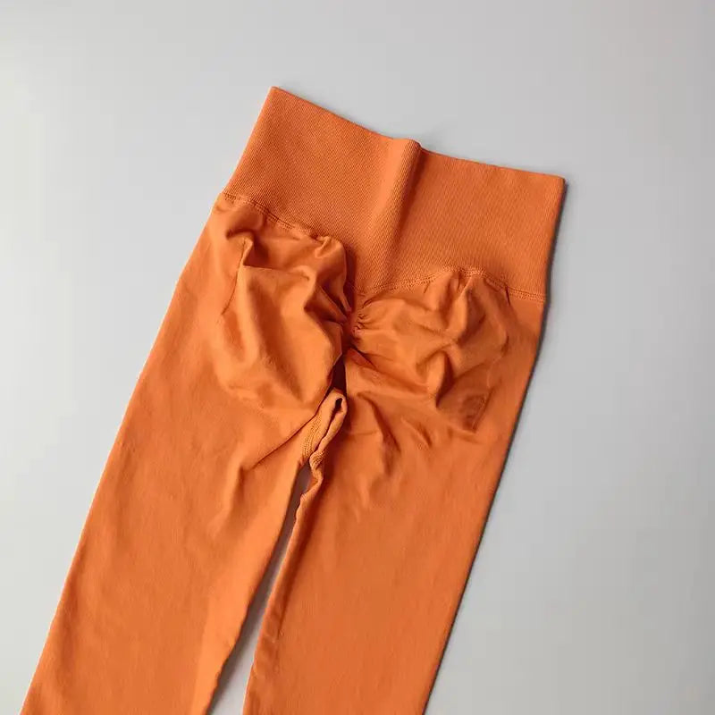 Legging Yoga Seamless Taille Haute Femme – Booty Lift Gainant | K1066