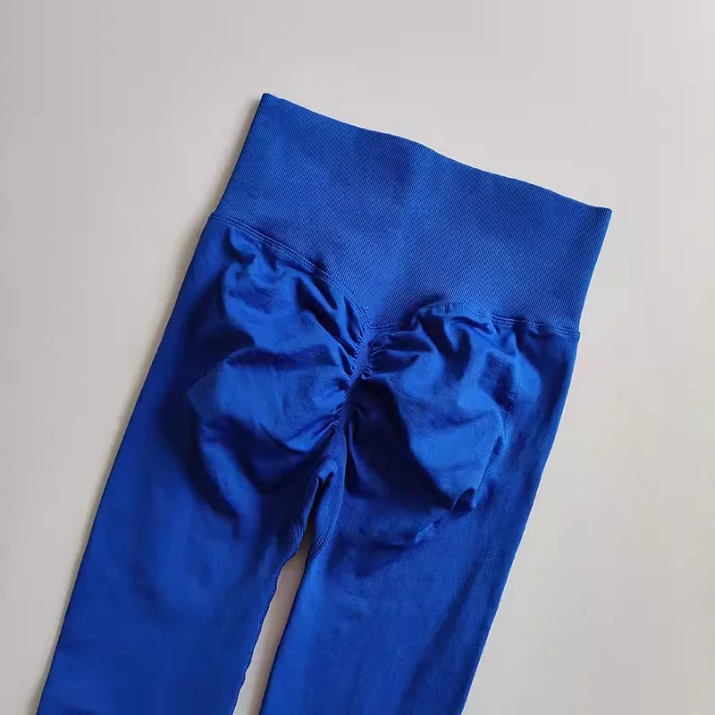 Legging Yoga Seamless Taille Haute Femme – Booty Lift Gainant | K1066