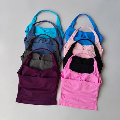Brassière Yoga Halter – Maintien & Style