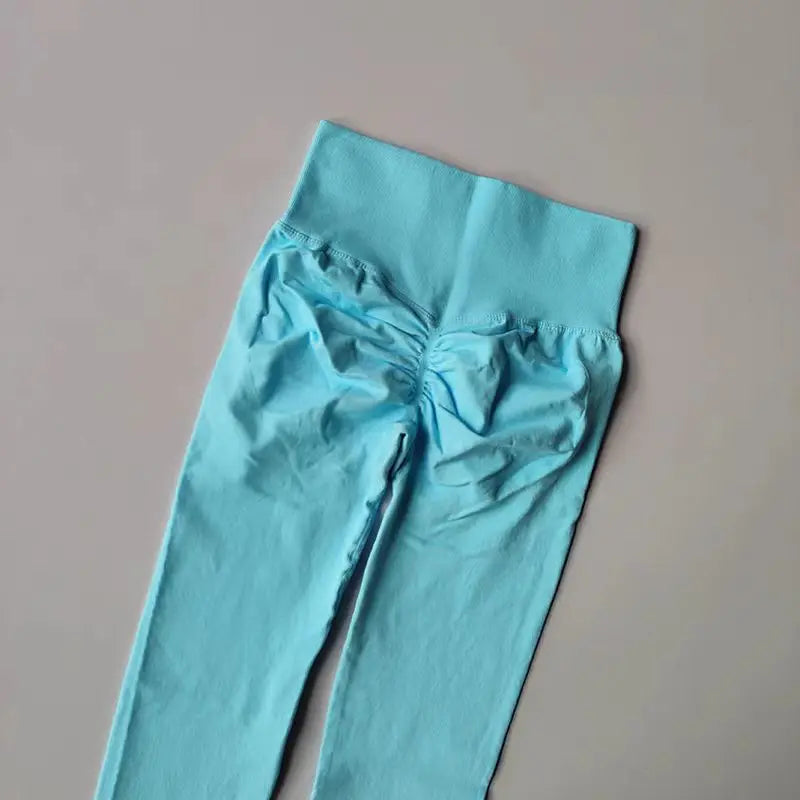 Legging Yoga Seamless Taille Haute Femme – Booty Lift Gainant | K1066