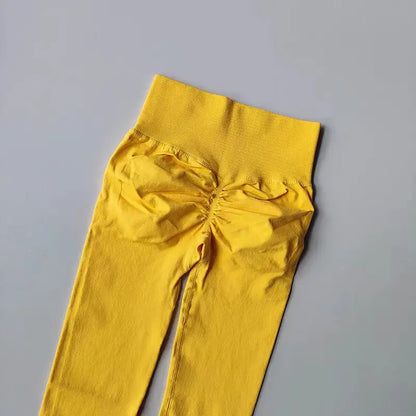 Legging Yoga Seamless Taille Haute Femme – Booty Lift Gainant | K1066