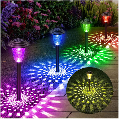 Solar Path Light – RGB & Warm White, IP67 Waterproof