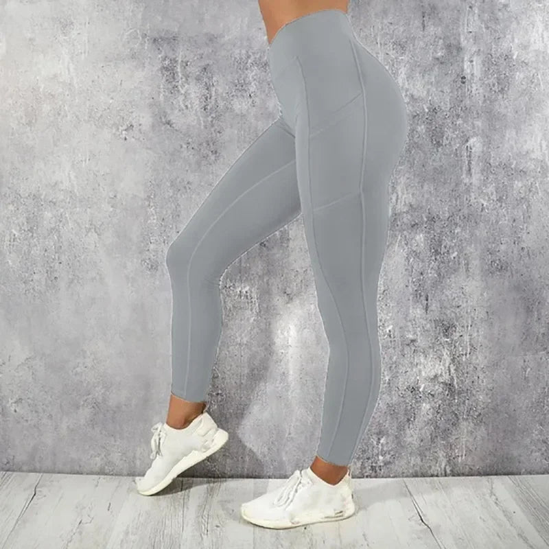 Legging Sport Taille Haute avec Poche – Gainant Booty Lift Femme | MODX