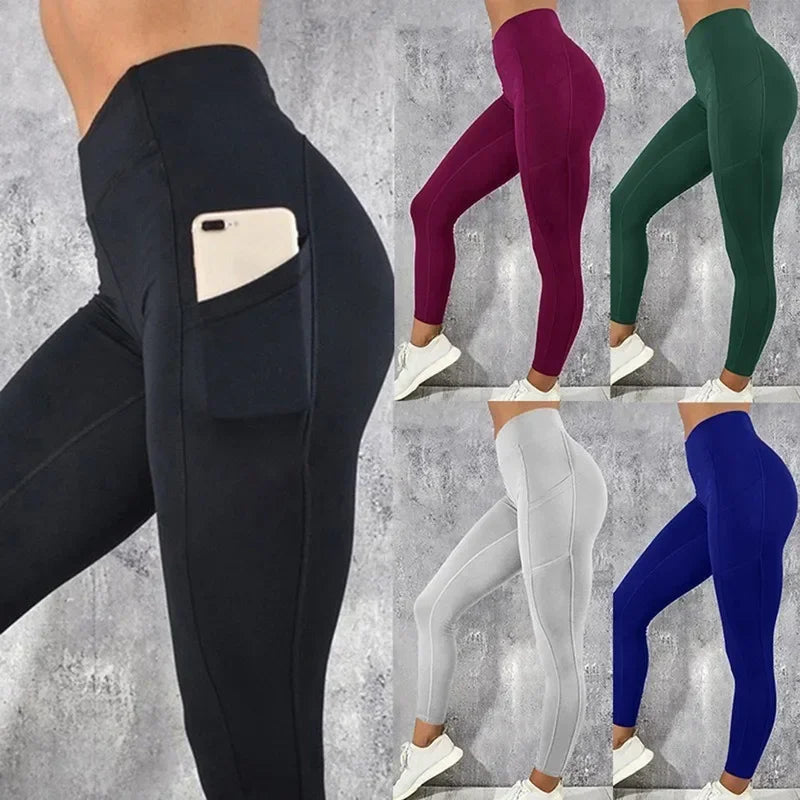 Legging Sport Taille Haute avec Poche – Gainant Booty Lift Femme | MODX