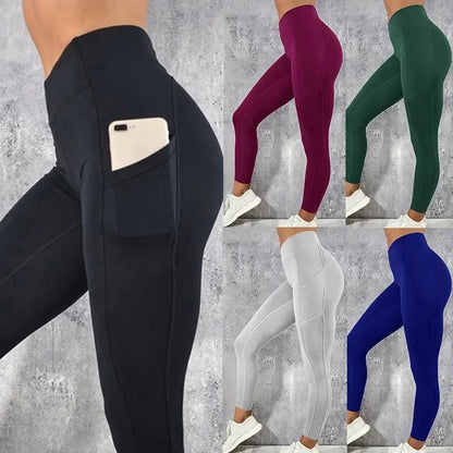 Legging Sport Taille Haute avec Poche – Gainant Booty Lift Femme | MODX