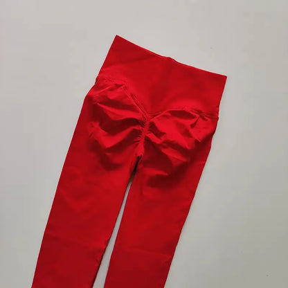 Legging Yoga Seamless Taille Haute Femme – Booty Lift Gainant | K1066