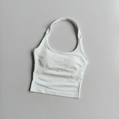 Brassière Sport Croisée Dos Nu – Maintien Yoga & Fitness Femme | W1253