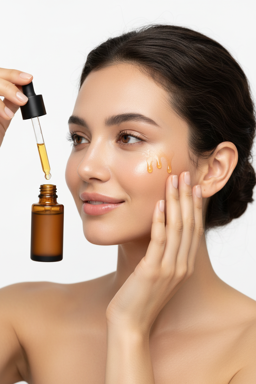 Application Sérum Vitamine C