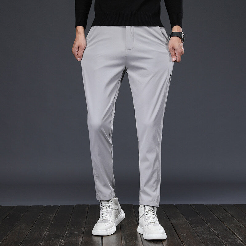 Pantalon Décontracté Mode pour Homme - Couleur Unie Coupe Ample