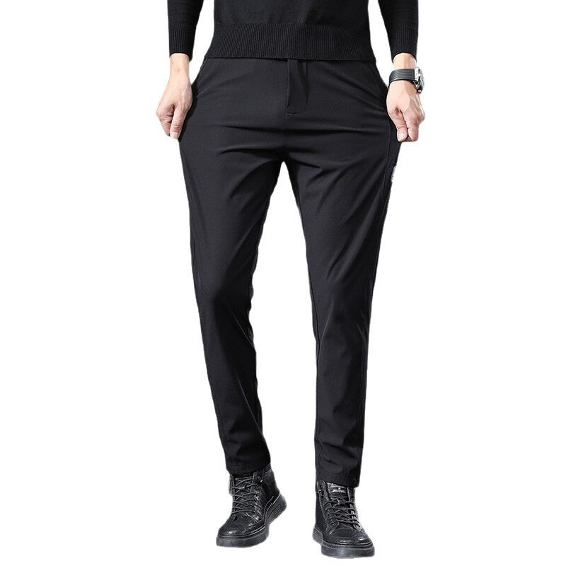 Pantalon Décontracté Mode pour Homme - Couleur Unie Coupe Ample