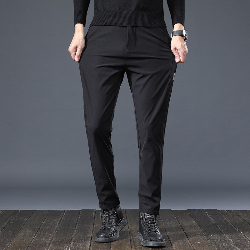 Pantalon Décontracté Mode pour Homme - Couleur Unie Coupe Ample