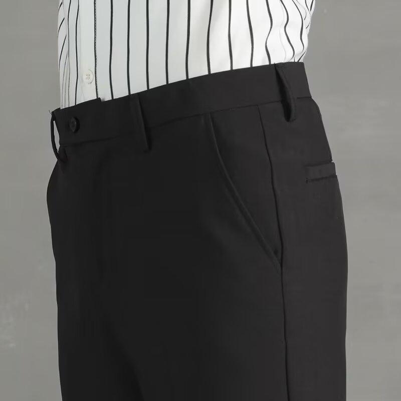 Pantalon de Costume Business Casual pour Homme - Coupe Ample Printemps Automne