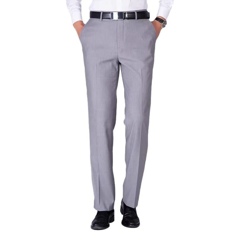 Pantalon de Costume Business Casual pour Homme - Coupe Ample Printemps Automne
